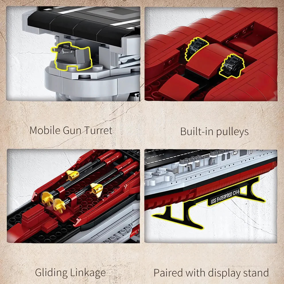 USS CV-6 Enterprise | 1883 PCS