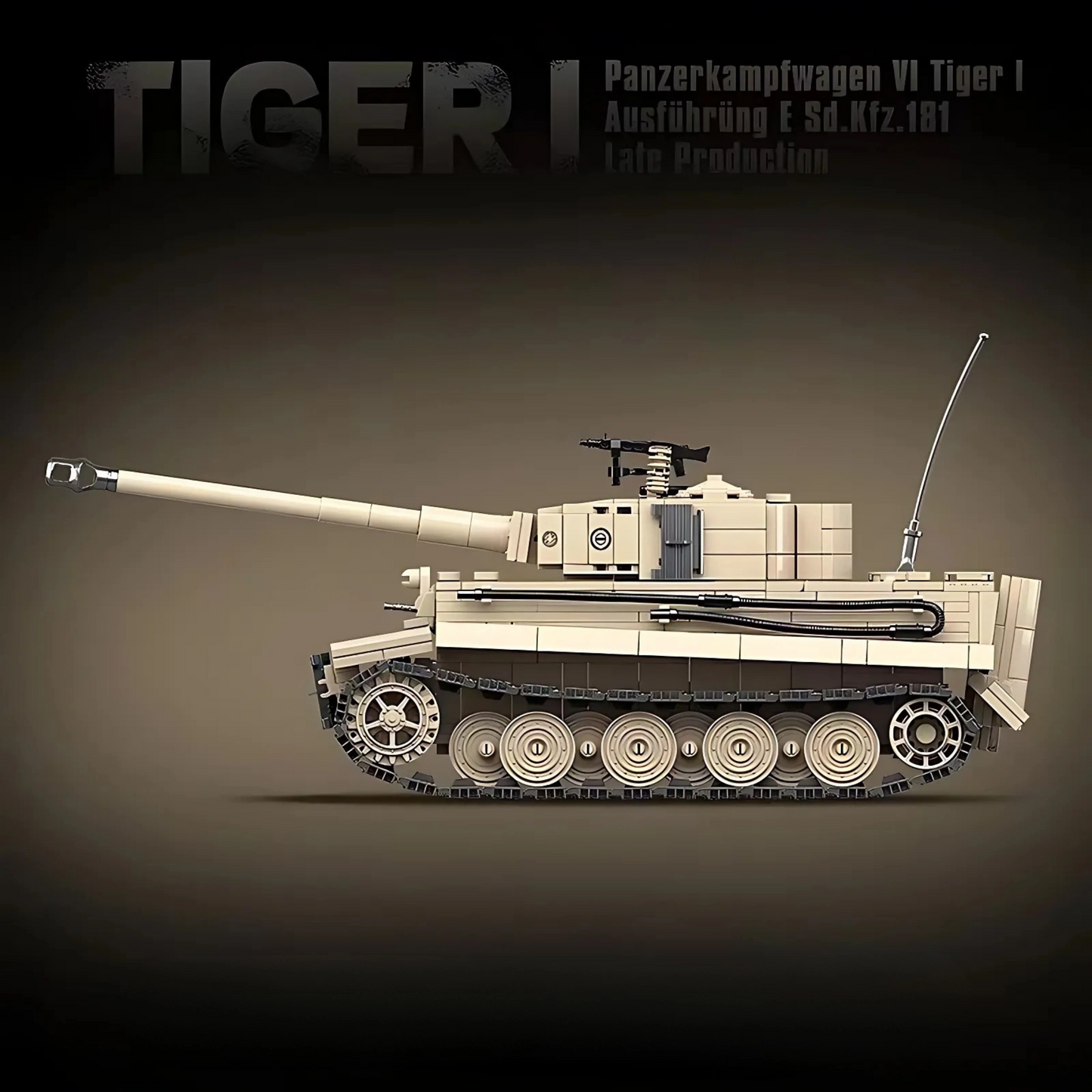 Tiger 1 (Tan) | 1361PCS