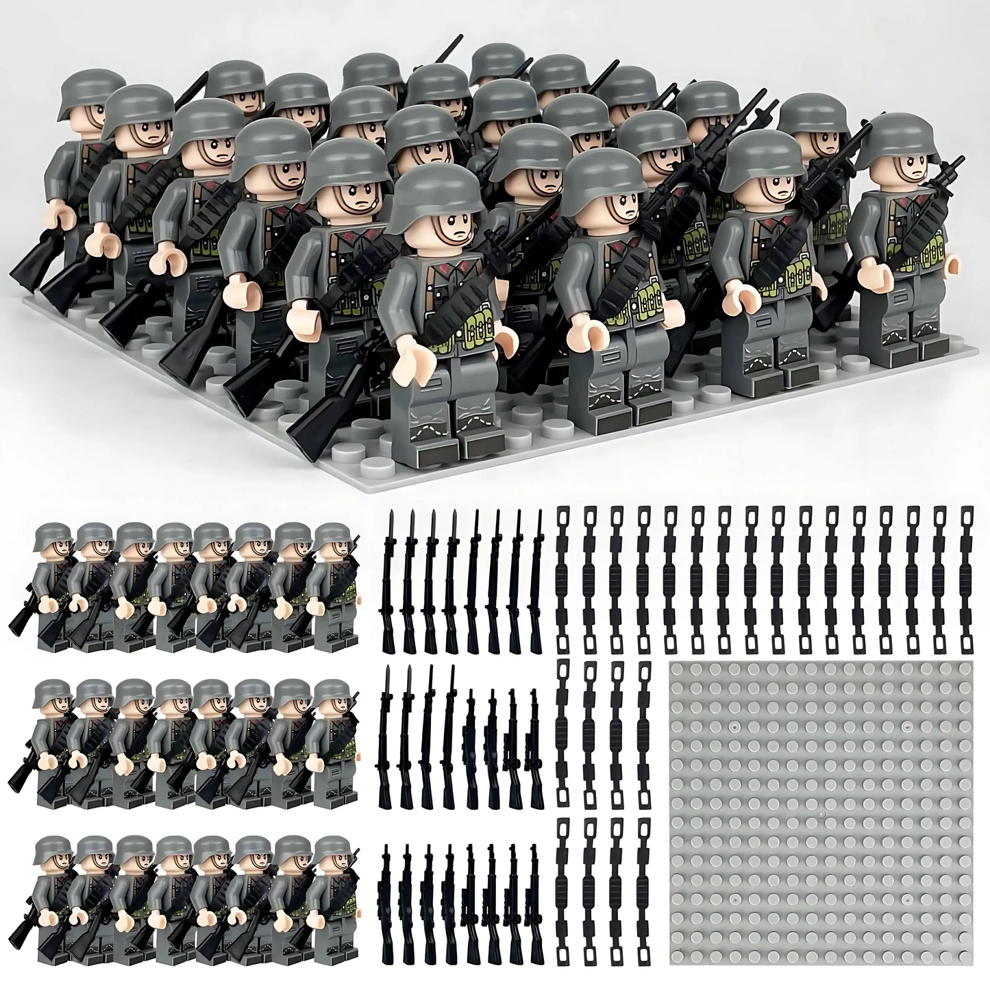 FREE GIFT | Brick Battalion | 50 Soldiers