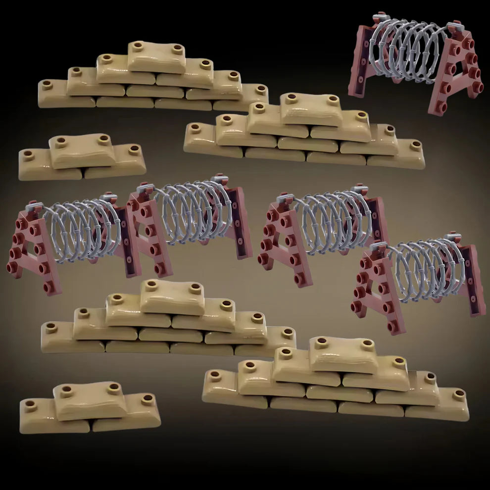 Sandbags & Barbed Wire | 95 PCS