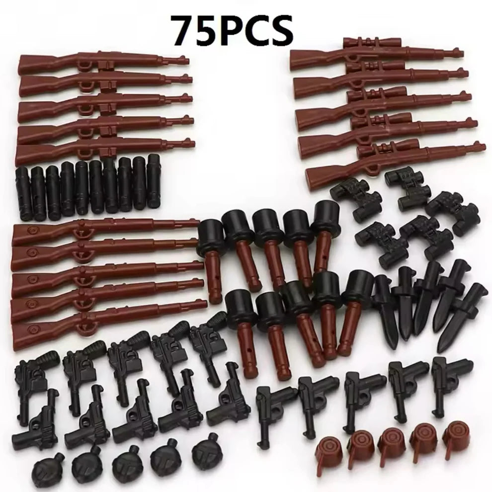 Weapons + Accessories | 75 PCS