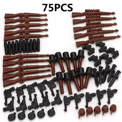 Weapons + Accessories | 75 PCS