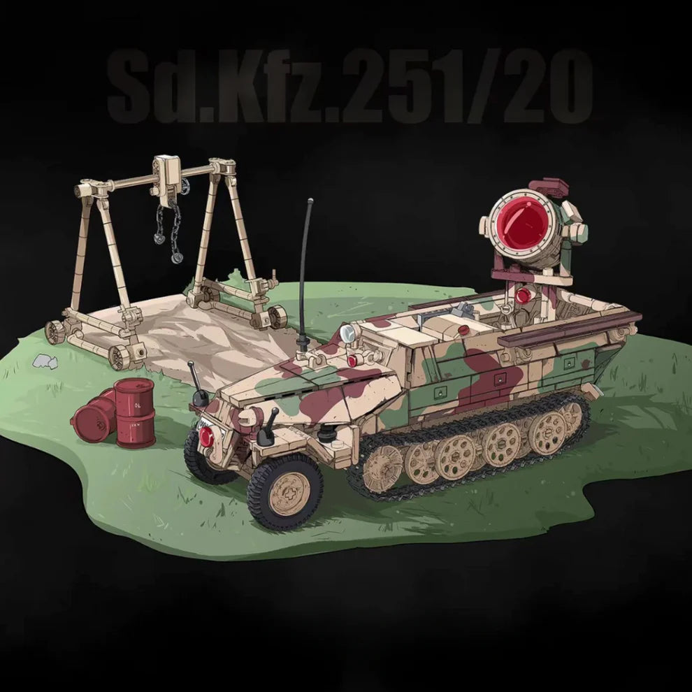 Sd.Kfz.251/20 camo (Limited Edition) | 1267 PCS