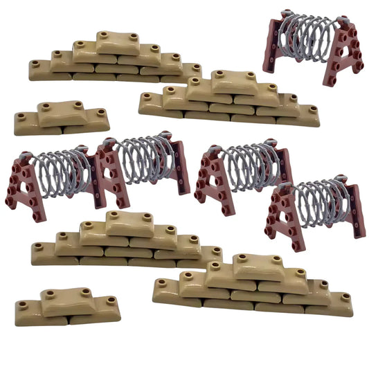 Sandbags & Barbed Wire | 95 PCS