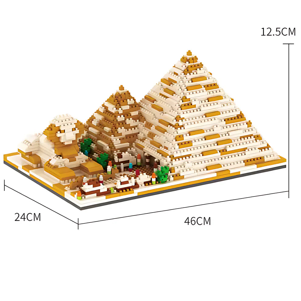 The Pyramids (Micro Bricks, Limited Edition) | 1456 PCS