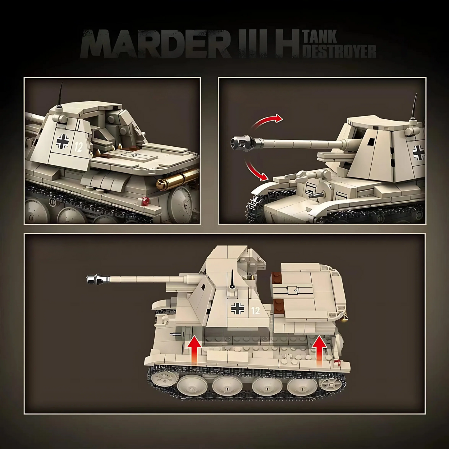 Marder III H | 661 PCS