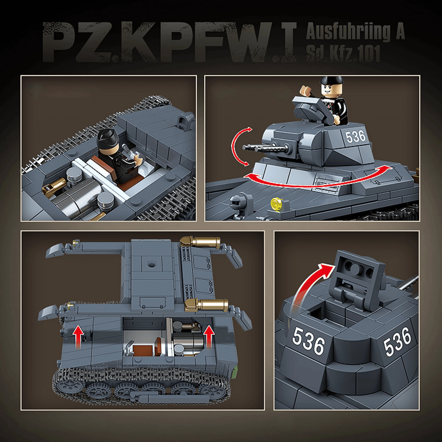 Panzer I | 565 PCS