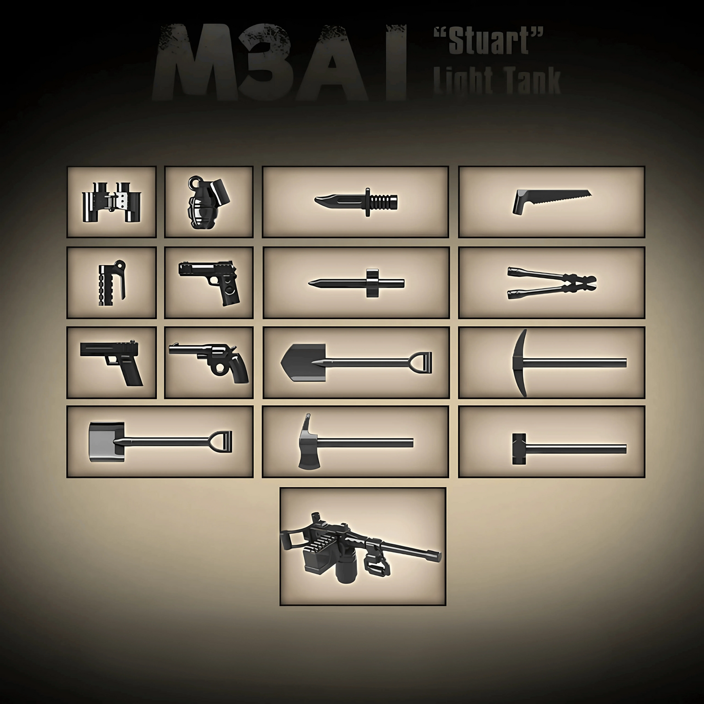 M3A1 Stuart | 601 PCS