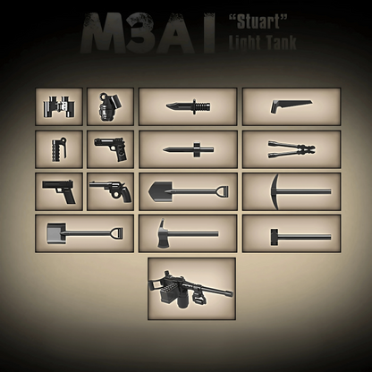 M3A1 Stuart | 601 PCS