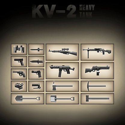 KV-2 Heavy Tank | 1180 PCS
