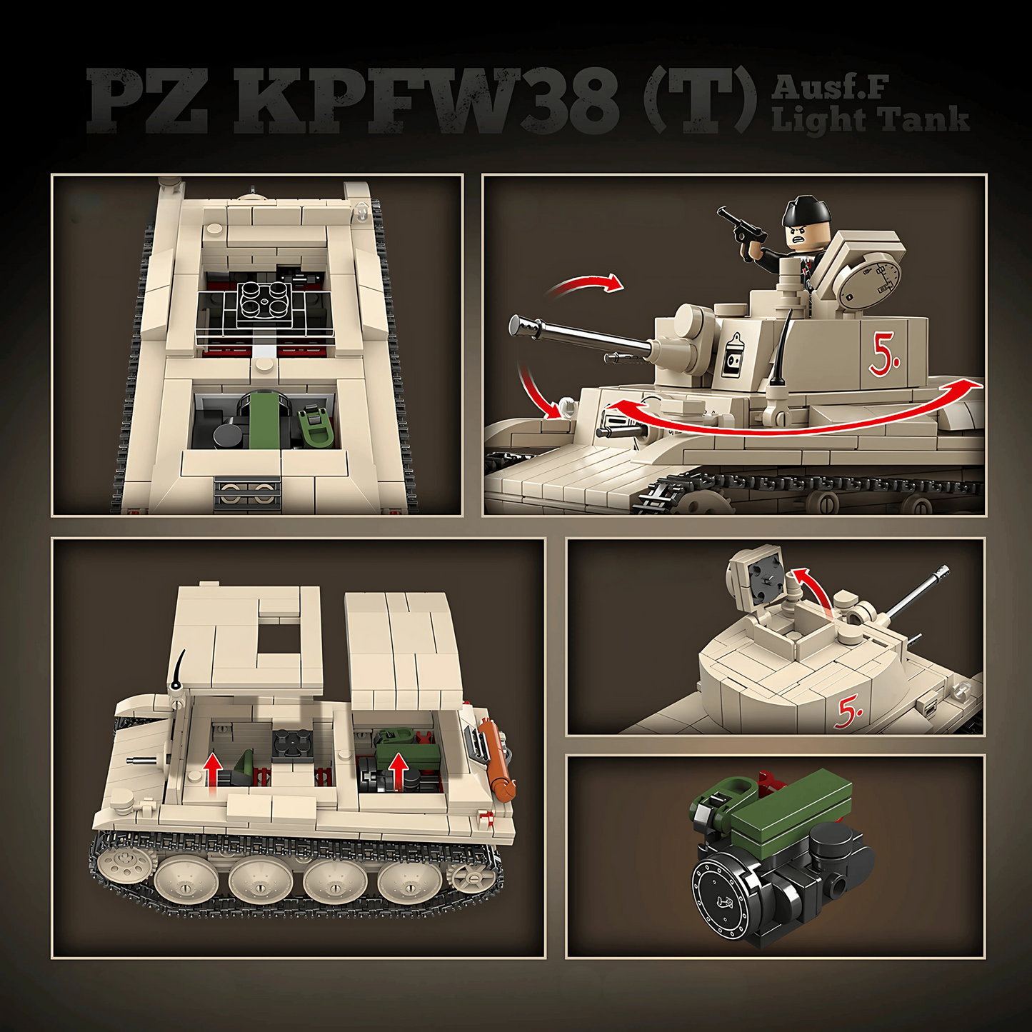 Panzer 38 (T) | 730 PCS
