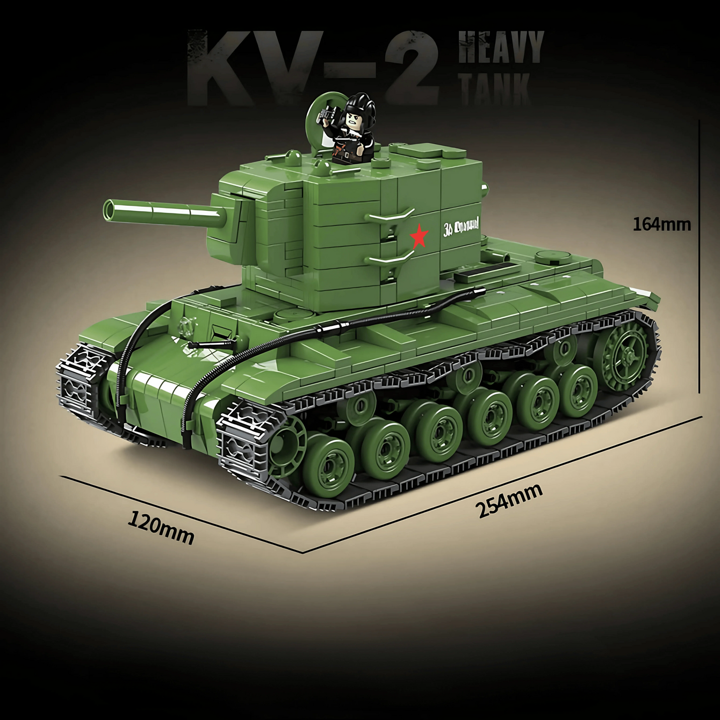 KV-2 Heavy Tank | 1180 PCS