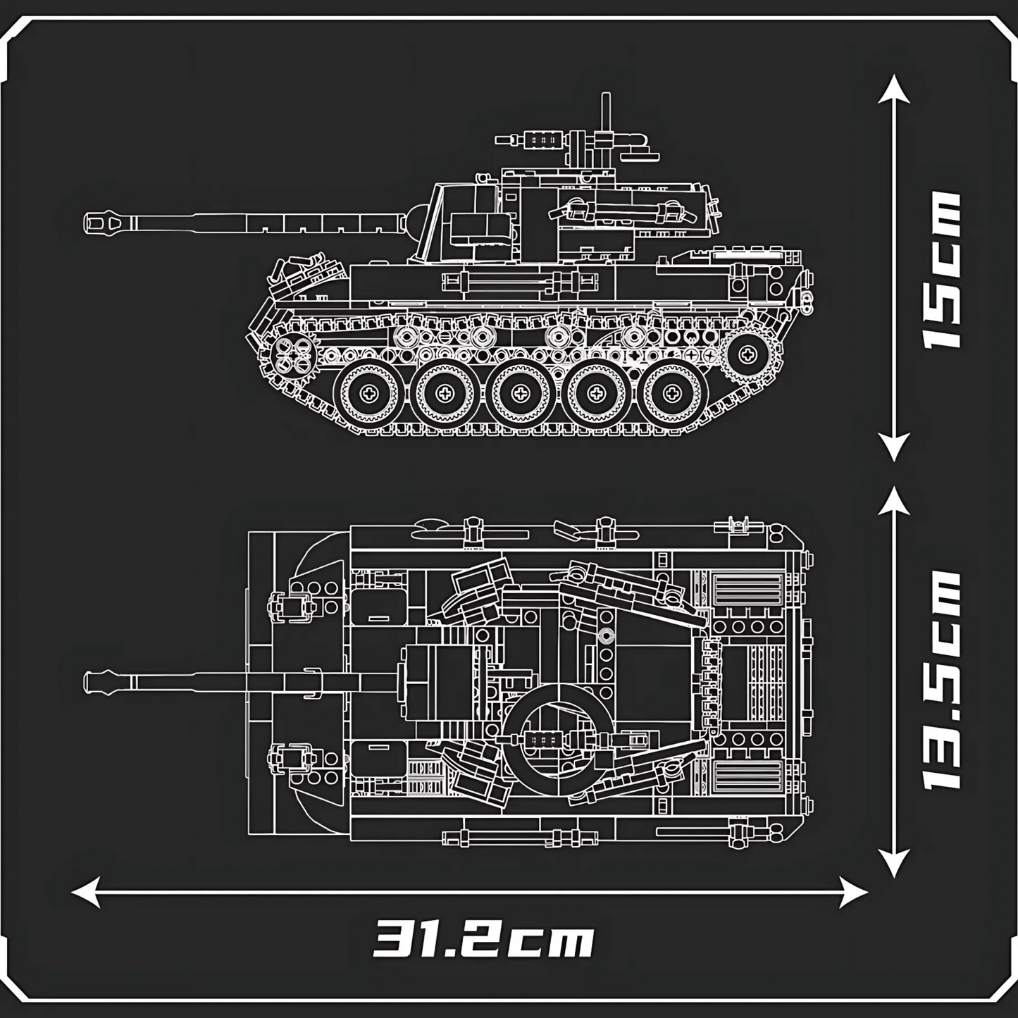 M18 Hellcat Tank Destroyer | 971 PCS