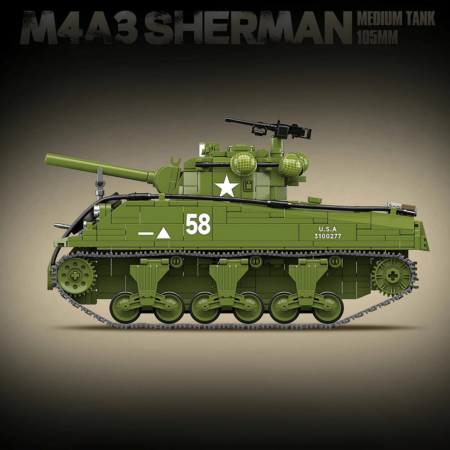 M4A3 Sherman | 1175 PCS