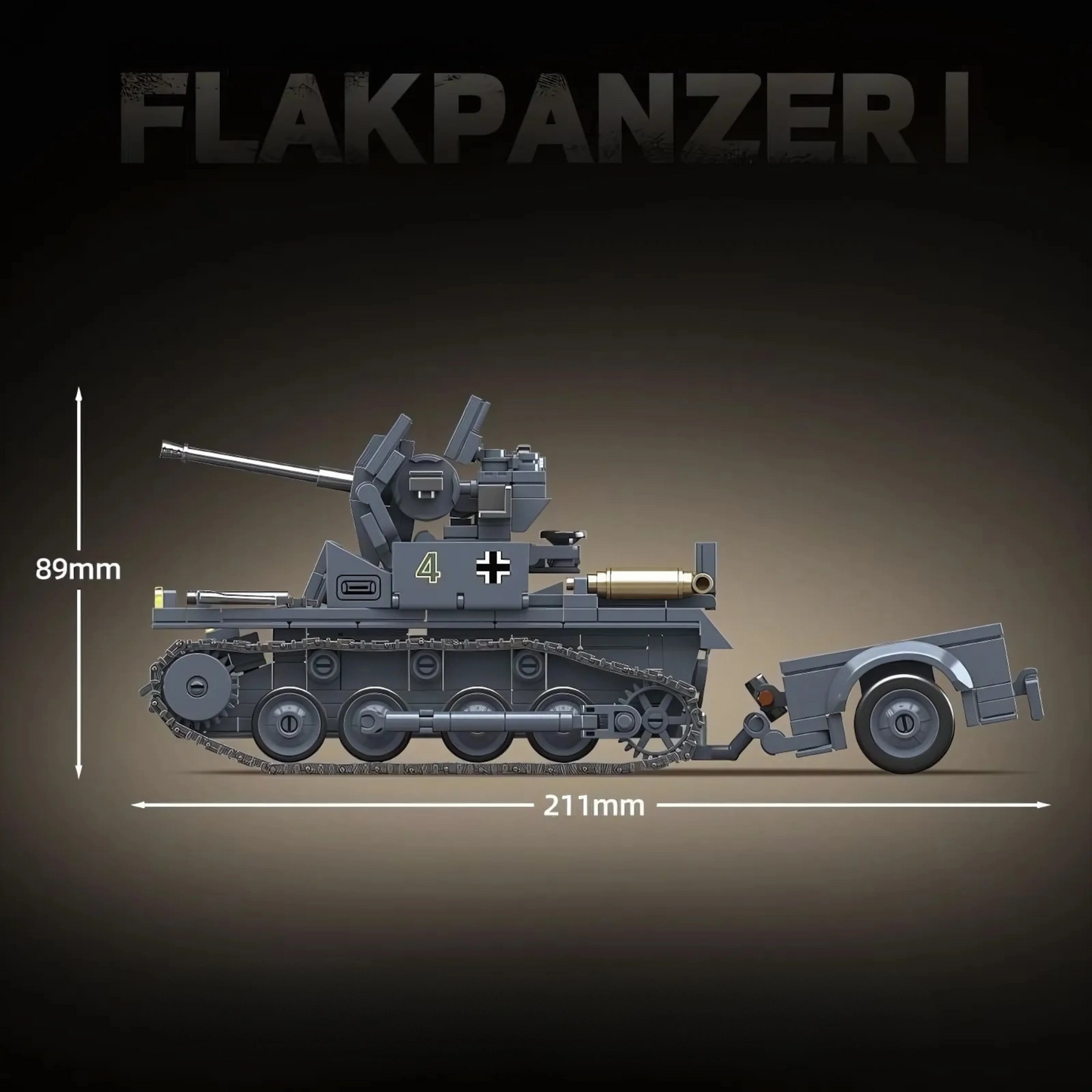 FlakPanzer I | 675 PCS