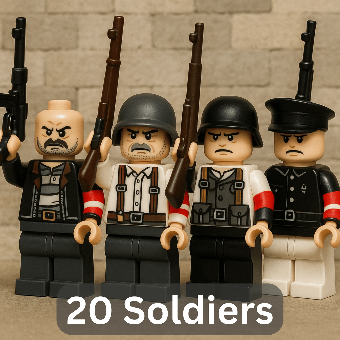 Brick Battalion | 24 Soldiers
