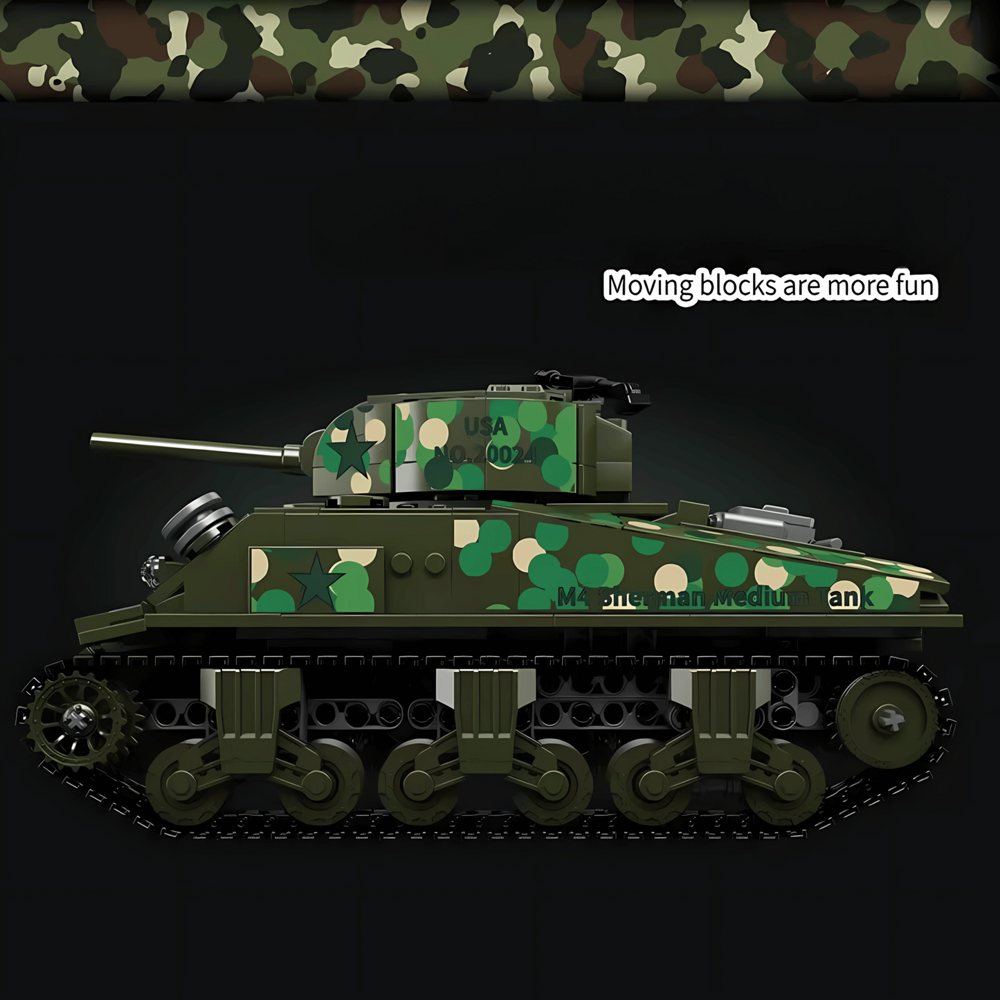 RC Sherman | 800 PCS