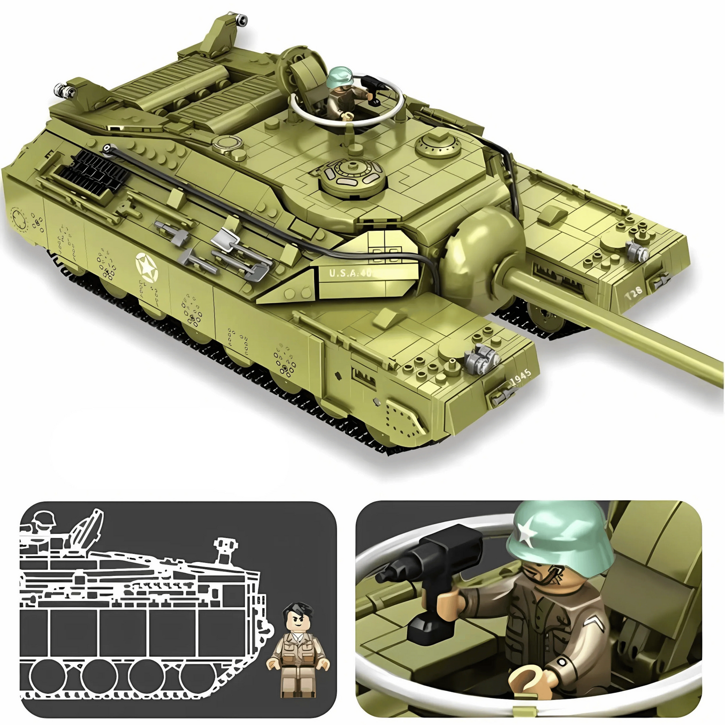 T28 Heavy Tank | 2986 PCS