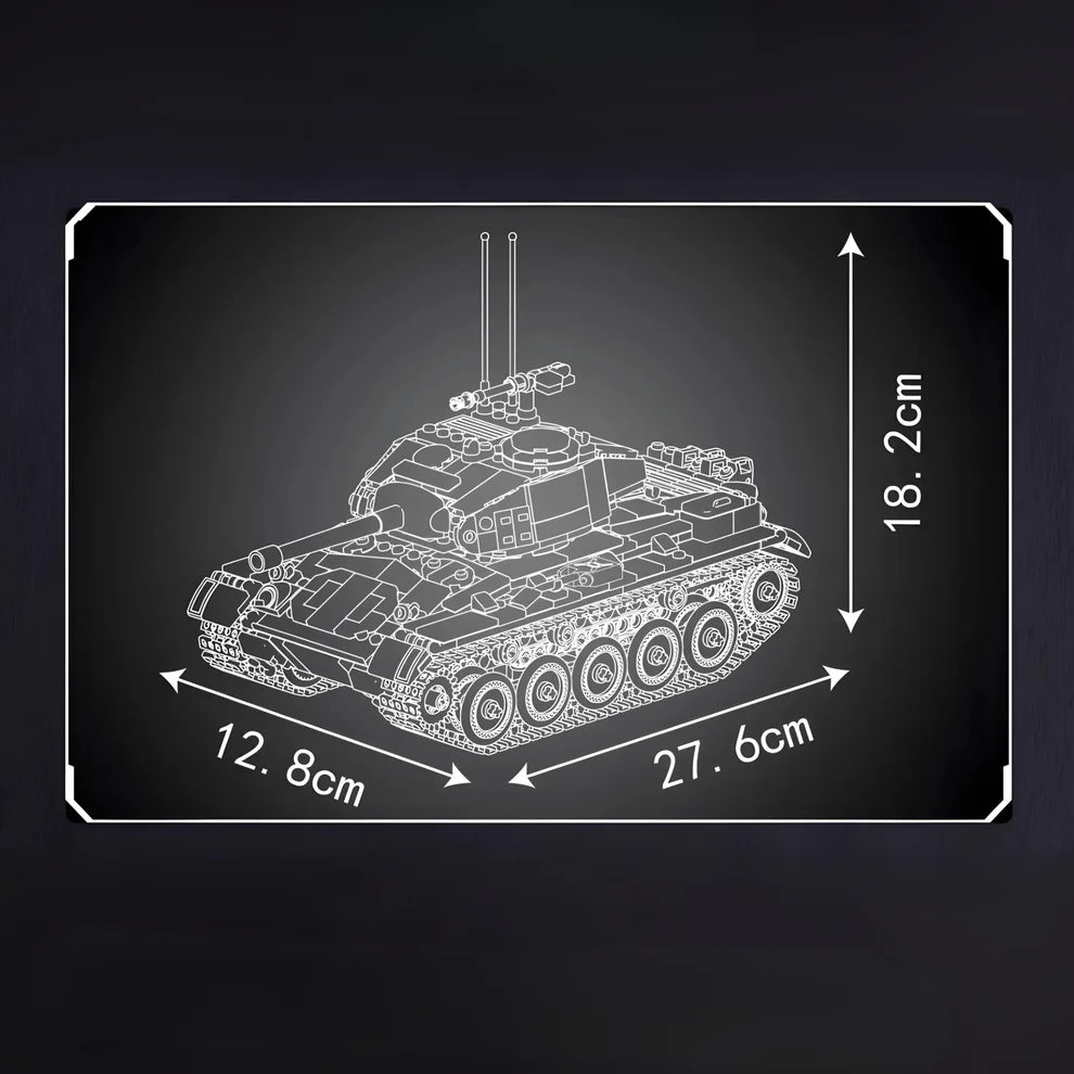 RC M24 Chaffee | 932 PCS