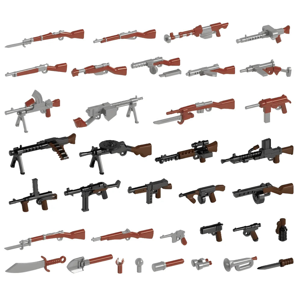 Weapons + Accessories | 75 PCS