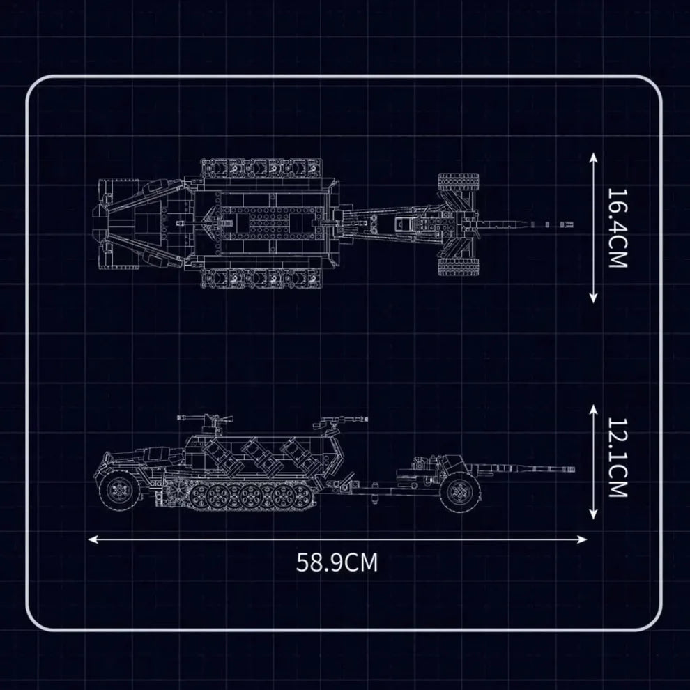 RC Half-Track | 1298 PCS