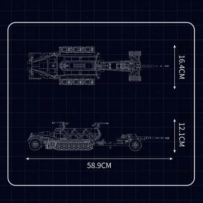 RC Half-Track | 1298 PCS