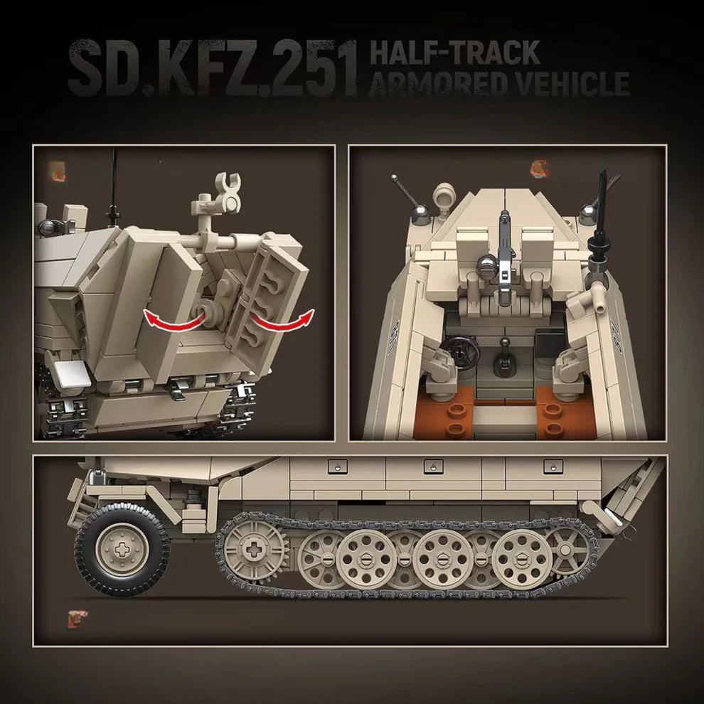 Sd.Kfz.251/20 (Tan) | 714 PCS