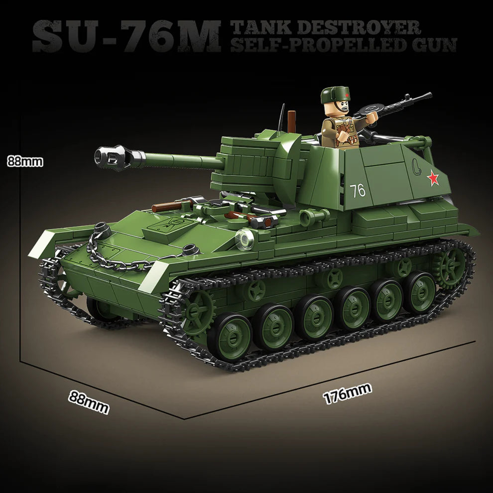 SU-76 Tank Destroyer | 769 PCS