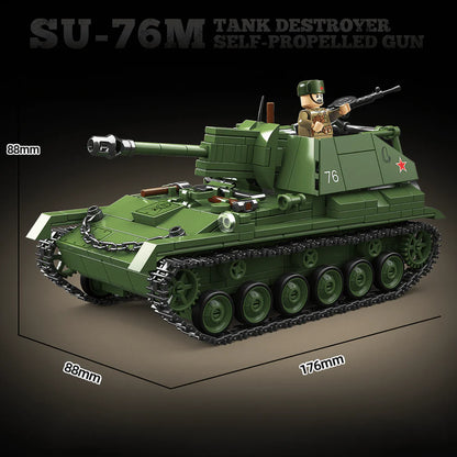 SU-76 Tank Destroyer | 769 PCS