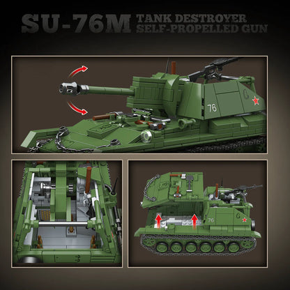SU-76 Tank Destroyer | 769 PCS