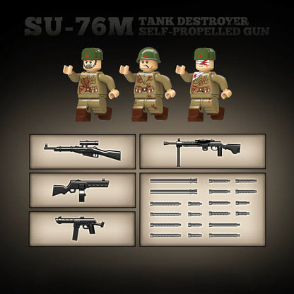 SU-76 Tank Destroyer | 769 PCS