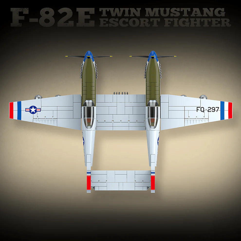 F-8E Twin Mustang | 1107 PCS